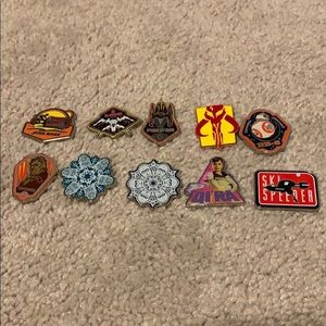Star Wats mix disney pins